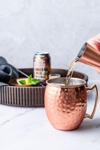 Copper cocktail mug collection moonlit meadow beverage <b>cups</b> <b>reusable</b> premium drink mugs durable finish - Product Image 5