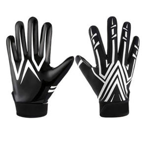 Gants de rugby et de football américain avec logo personnalisé, haute qualité, paume antidérapante, gants de sport professionnels pour l'extérieur - Product Image 2
