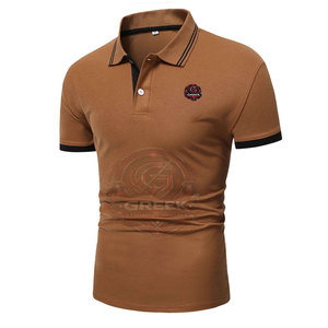 Top Selling 100% Cotton Solid Color Premium Quality Custom Size Men for Shirts Quick Dry Short Sleeve Summer Wear Wholesale Low - Product Image 2