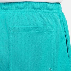 Shorts Bermuda Homme Turquoise Taille Mi-Haute Uni avec Cordon de Serrage, Respirant, Tricoté, Décontracté, pour l'Entraînement - Product Image 6