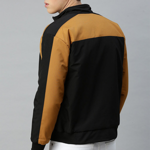 Custom men bomber <b>jacket</b> quilted puffer varsity windproof streetwear fishing winter breathable lightweight men fashion satin OEM - Product Image 5