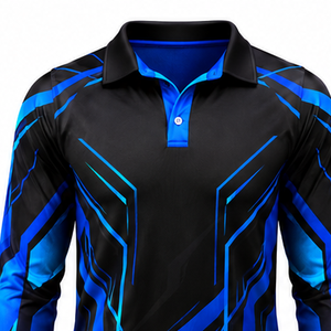 Camiseta de Rugby Casual Transpirable de Manga Larga de Marca Privada, Fabricante OEM de Impresión Digital, Exportación de Ropa al por Mayor - Product Image 6