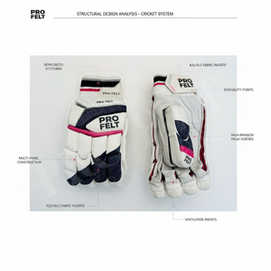 Professional Men's Youth Adult Soft Palm Protective Sports Gear Fast <b>Bowling</b> & Comfort Top Quality Cricket Batting Gloves - Product Image 2