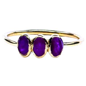 S925 <b>Silver</b> Oval Cut Natural Gemstone <b>Ring</b> Amethyst Peridot Citrine <b>Garnet</b> Blue Topaz Stackable Women Wedding Fine Jewelry - Product Image 3