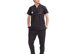 Uniforme Médico Informal para Hombre, Ropa de Calle, Nueva Moda, Color Sólido, Ligero y Cómodo, al Mejor Precio - Product Image 1