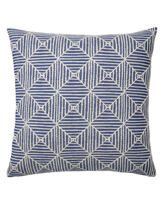 Set di Copricuscini Quadrati Moderni con Motivo Geometrico Minimalista Costiero, Rimovibili e Lavabili, Collezione Decorativa - Product Image 3