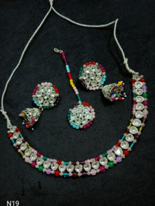 Classic American Diamond Bridal Jewelry <b>Set</b> Two-Piece <b>Necklace</b> <b>and</b> <b>Earrings</b> for Wedding Fashionable Classic Style - Product Image 4