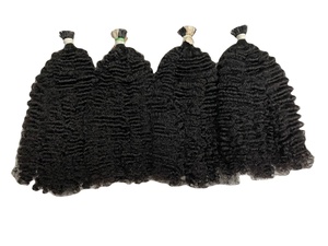 Pelo tejido con punta de alta calidad 100% extensiones de cabello humano vietnamita precio al por mayor garantía de buen servicio para mujeres negras - Product Image 5