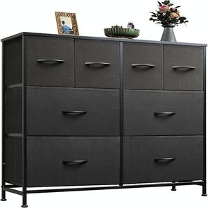8-Drawer Wide Fabric Dresser for Bedroom <b>Storage</b> Organization <b>Chest</b> Dressers for Living Room Use - Product Image 1