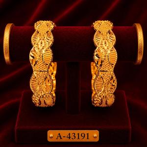 MOLL JEWELLERS ชุดกำไลข้อมือโลหะผสมสังกะสีชุบทอง 22K ประดับด้วยเพทาย |   เครื่องประดับงานแต่งงานและงานปาร์ตี้สุดหรูทันสมัย A-43186 - Product Image 5