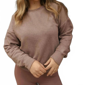 Sudadera de Cuello Redondo de la Universidad Southern para Mujer, Color Azul Marino, con Logotipo de la Letra S Bordado, Manga Larga, Tejido de Algodón, para Otoño - Product Image 5