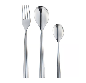 Ensemble de couverts en acier inoxydable de qualité supérieure, design moderne, cuillère, best-seller - Product Image 2