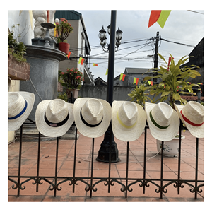 Mexico <b>Hat</b> <b>Straw</b> crafted using woven <b>straw</b> fiber for sun shading festival wear and decorative costume use, made in Vietnam - Product Image 5