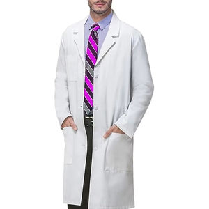 Nueva Llegada, Uniformes Médicos Modernos y Más Vendidos, Chaqueta Médica de Manga Larga, Bata de Laboratorio, Productos de Laboratorio, Batas de Farmacia - Product Image 2