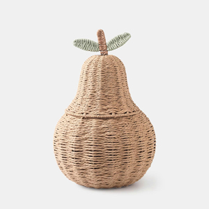 New design seagrass <b>basket</b> <b>with</b> <b>lid</b>, gift <b>basket</b> for kid in holiday made in Vietnam <b>with</b> OEM ODM color - Product Image 6