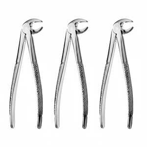 Pinzas de Extracción Hu-Friedy Mead MD3 FMD3 – Herramientas Anteriores Dentadas, 3 Piezas - Product Image 1