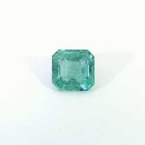 Turmalina verde natural, corte octogonal, piedra preciosa de origen Mozambique, piedra suelta genuina para la elaboración de joyería fina. - Product Image 4