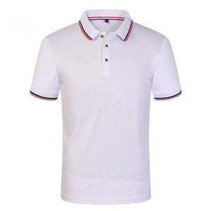 เสื้อโปโลชายแบบเรียบ ปักโลโก้ OEM ได้ รับพิมพ์ลายตามสั่ง คุณภาพสูง ผ้าฝ้าย 100% แขนสั้น สวมใส่สบาย - Product Image 4