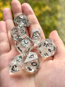 Meilleures ventes : Ensemble de dés en résine polyédriques de qualité industrielle pour jeux de table Dungeons and Dragons, vente en gros en gros volume - Product Image 6