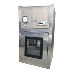 Boîte de passage dynamique 900x900x600mm, fabrication indienne, automatique, avec portes entrecroisées et filtre HEPA - Product Image 1