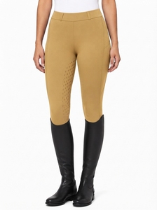 Pantalons d'équitation pour femmes, taille haute, culottes d'équitation respirantes, flexibles, avec grip en silicone, leggings d'équitation - Product Image 2