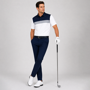 Los uniformes de golf son de tela transpirable de alta calidad para mayor comodidad en el campo, con diseños elegantes y personalizados y costuras duraderas. - Product Image 4