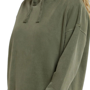 Sweat à capuche en coton personnalisé pour homme, coupe oversize à épaules tombantes, anti-boulochage, respirant, écologique, séchage rapide, idéal pour l'hiver - Product Image 2