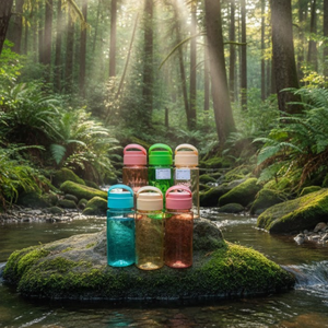 Bouteille d'eau sport transparente en PP sans BPA de 600 ml avec couvercle, logo personnalisé, fabriquée au Vietnam, marque PAVICO - Product Image 4