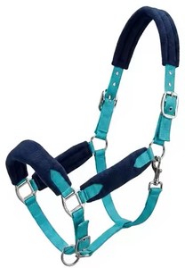 <b>Equestrian</b> Premium Durable Poly Propylene Fleece Padded Adjustable Horse Halter with Steel Buckles Horse Accessories - Product Image 2