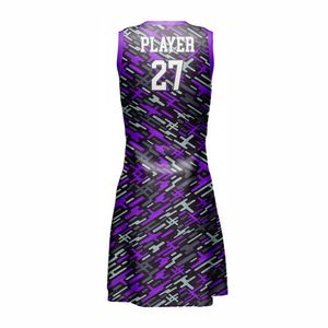 Robe de football pour femme imprimée par sublimation, respirante, athlétique, uniforme d'équipe personnalisé, séchage rapide, anti-humidité, UPF 50 - Product Image 6