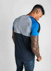 เสื้อยืดออกกำลังกายผู้ชายสุดเท่ แห้งเร็ว พร้อมโลโก้สั่งทำ สำหรับกิจกรรมกีฬา - Product Image 3