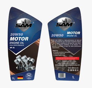 Huiles Lubrifiantes Euro 4L pour Véhicules, SAE 15W-40/0W-40, Norme API, Certifiées ISO9001, Haute Efficacité - Product Image 1