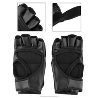Guantes de Boxeo Profesionales de Cuero para MMA, Sparring y Grappling con Agarre Ergonómico