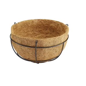 Hangable Liner <b>Baskets</b> Made of 100% Natural Coconut Coir & Latex for Home Gardening and Ornamental Planting at Best Market Price - Product Image 1