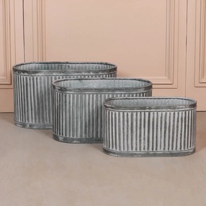 Pot de jardin galvanisé pour fleurs, herbes, légumes, arbustes, petits arbres, projets d'aménagement paysager, pépinières et usage résidentiel - Product Image 6
