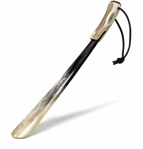Cuchara para Zapatos de Cuerno de Búfalo Premium, Hecha a Mano, Natural, Duradera, Acabado Liso, Ecológica, de Lujo, Diseño Ergonómico, Regalo - Product Image 1