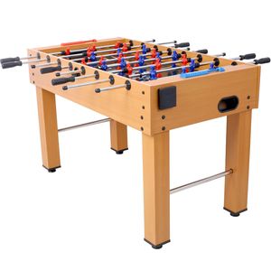 Tavolo da Calcio Balilla Hurricane da 54 Pollici con Finitura Ciliegio Chiaro, Punteggio Analogico e Accessori Marroni Gratuiti per Sale Giochi Familiari - Product Image 5
