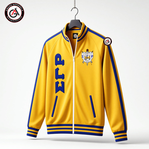 Sigma Gamma Rho Sorors Embroidery <b>Women</b> Coaches <b>Jackets</b> | SGR Sorority Embroidered Ladies Custom Style Line <b>Jacket</b> - Product Image 1