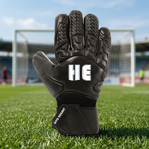 Nouveaux gants de gardien de but professionnels, gants de football, paume avant en latex humide et sec, dos en latex gaufré, coupe négative - Product Image 3