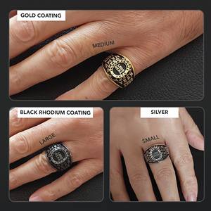 แหวนโรงเรียน BOJ 012 แหวนเงินแท้ประดับเพชร รับรองคุณภาพ สำหรับรับปริญญา มหาวิทยาลัย  แบบ unisex ของขวัญสำหรับงานปาร์ตี้และโอกาสต่างๆ - Product Image 3