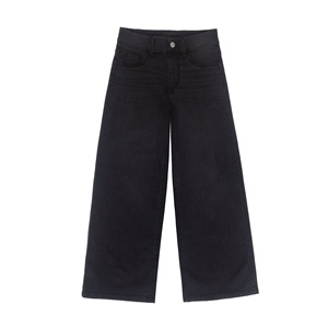 Nouvelle collection été : Jean décontracté pour filles, grande taille, coupe large, délavé, respirant, taille haute, en denim tendance - Product Image 3