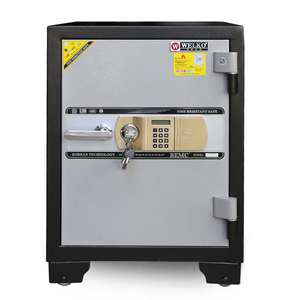 Fabricantes de cajas fuertes de oficina Proveedores-Cajas fuertes de oficina WELKO S700 E Oro Negro - Product Image 1