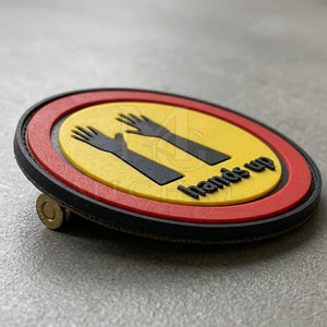 Wholesale <b>Rubber</b> Patches With Soft PVC Construction Detailed Branding Design And Clean Molded <b>Edge</b> Finish - Product Image 3