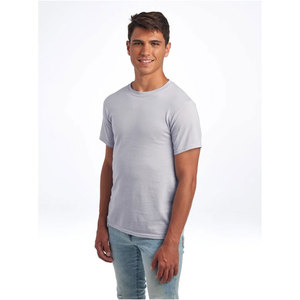 Unisex Tee – Anti-Pilling, Modern Fit Casual Short Sleeve SAFETY ORANGE <b>T</b>-<b>Shirt</b> for Men - Product Image 5