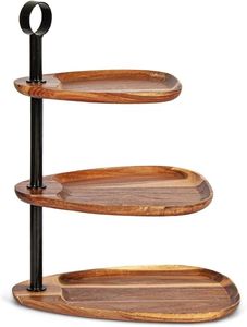 3-Tier Cupcake Stand Cake Dessert Wedding Event Party <b>Display</b> Tower Plate New Fruit Dessert Cupcake Holder Plate Tower Trays - Product Image 5
