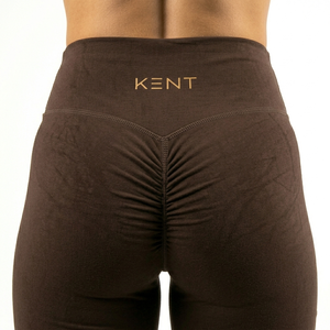 กางเกงเลกกิ้งออกกำลังกายเอวสูงสำหรับผู้หญิง ยกกระชับสะโพก ผ้ายืดสแปนเด็กซ์/ไนลอน 220 กรัม กระชับหน้าท้อง รับผลิตแบรนด์ส่วนตัว - Product Image 5