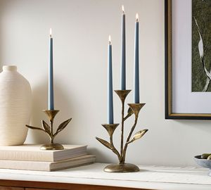 Top Sale Classic Top Trending Acube Industries Handmade Luxury Unique <b>Glass</b> Golden Hurricanes Candle Holders for Christmas - Product Image 5