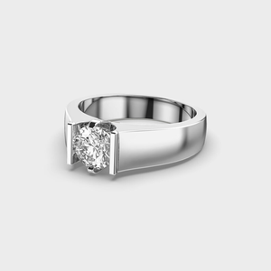 Anillo de Plata 925 con Moissanita para Hombre, Diseño Moderno, Calidad Premium, Brillo Intenso, Joyería Fina para Boda, Compromiso o Fiesta - Product Image 6