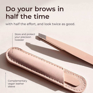 HARBOR INDUSTRY Professional High Quality Stainless Steel <b>Eyebrow</b> Tweezers Precision <b>Hair</b> <b>Removal</b> Pointed Handmade Ergonomic - Product Image 6