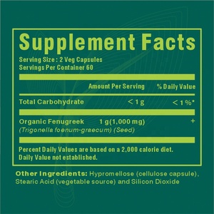 Hot bán <span class=keywords><strong>Fenugreek</strong></span> hạt giống bột viên nang thêm <span class=keywords><strong>s</strong></span>ức mạnh <span class=keywords><strong>Fenugreek</strong></span> cho phụ nữ cho con bú và năng lượng hỗ trợ - Product Image 6